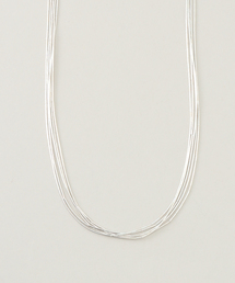 〜はちみつチャイ〜Native SilverStreams ネックレス5連 Native SilverStreams＞シルバー 5連 ネックレス