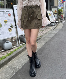 [mline]ミリタリーカーゴスカート
