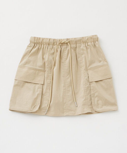 mline（エムライン）の「[mline]ミリタリーカーゴスカート（スカート・レディース・チャコールグレー/ベージュ/カーキ・SMALL/MEDIUM）」の13枚目の写真