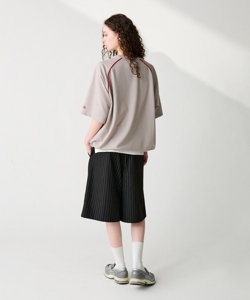 WETTEMPT(ウィテンプト)の「2TUCK WIDE HALF SLACKS / ツータックワイドハーフスラックス(スラックス・メンズ・ブラック系その他/グレー/ブラック・SMALL/MEDIUM/LARGE)」の22枚目の写真