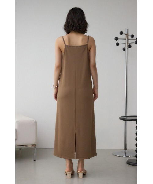 AZUL by moussy(アズールバイマウジー)の「ビスチェレイヤードキャミワンピース(ワンピース・レディース・ブラウン/ブラック・SMALL/MEDIUM)」の14枚目の写真