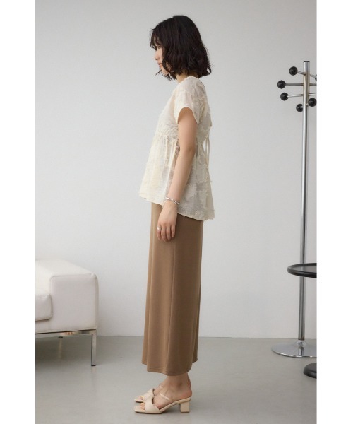 AZUL by moussy(アズールバイマウジー)の「ビスチェレイヤードキャミワンピース(ワンピース・レディース・ブラウン/ブラック・SMALL/MEDIUM)」の4枚目の写真