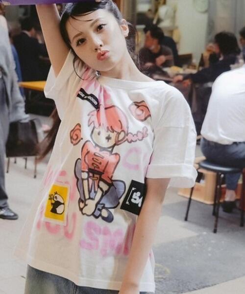 らんらんさん専用 Guernika/ゲルニカ/らんま1/2 Paint T-shirt / らんま（Tシャツ