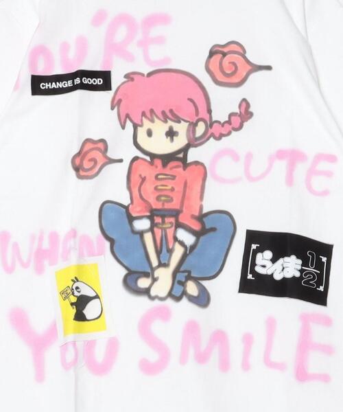 ROYAL FLASH（ロイヤルフラッシュ）の「Guernika/ゲルニカ/らんま1/2 Paint T-shirt / らんま（Tシャツ/カットソー・メンズ・ホワイト・L/XL）」の13枚目の写真