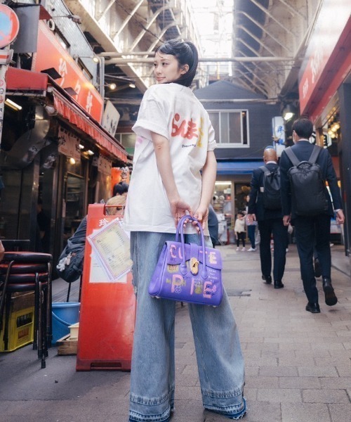 ROYAL FLASH（ロイヤルフラッシュ）の「Guernika/ゲルニカ/らんま1/2 Paint T-shirt / らんま（Tシャツ/カットソー・メンズ・ホワイト・L/XL）」の6枚目の写真