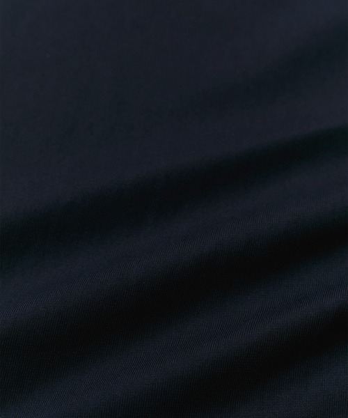 le cercle ADAM ET ROPE'(ルセルクルアダムエロペ)の「【UVケア/接触冷感/吸水速乾】AIR FROST 2WAYフレンチスリーブT(Tシャツ/カットソー・レディース・ベージュ/ネイビー/ホワイト/サックスブルー・FREE)」の22枚目の写真