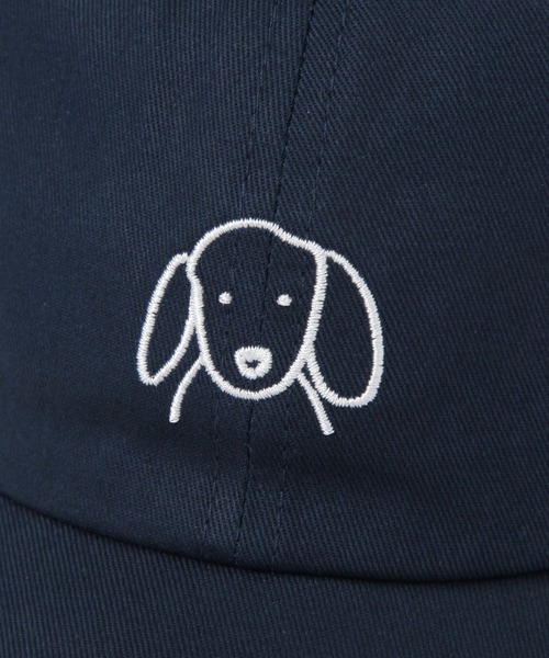 studio CLIP（スタディオクリップ）の「【daily CLIP×Rooo Lou】刺繍CAP（キャップ・レディース・ネイビー/ベージュ・FREE）」の8枚目の写真