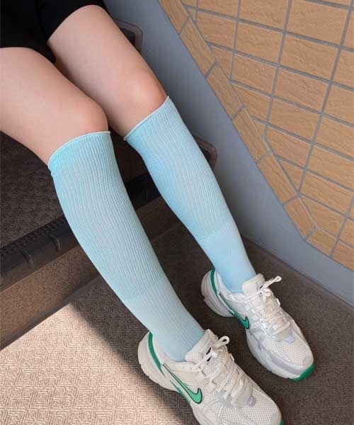 LUGG NAGG(ラグナグ)の「【LUGG NAGG/ラグナグ】ロングルーズソックス(ソックス/靴下・レディース・ライトピンク/サックスブルー/グレー/ブラック/ホワイト・FREE)」の18枚目の写真