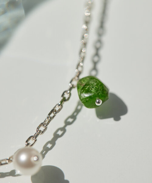 ear PAPILLONNER(イアパピヨネ)の「《WEB限定/スターリングシルバー使用》パール×ストーンブレスレット(ブレスレット・レディース・シルバー系その他4・FREE)」の5枚目の写真