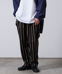 superNova.（スーパーノヴァ）の「superNova./スーパーノヴァ Utility trouser-Tencel stripe トラウザー（その他パンツ）」