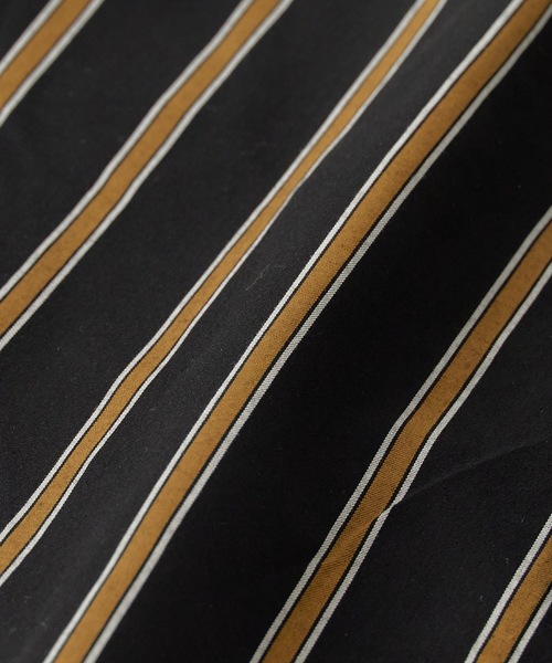 superNova.(スーパーノヴァ)の「superNova./スーパーノヴァ Utility trouser-Tencel stripe トラウザー 夏服(その他パンツ・メンズ・ブラック・S)」の12枚目の写真