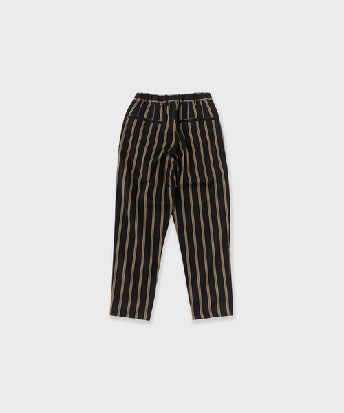 superNova.(スーパーノヴァ)の「superNova./スーパーノヴァ Utility trouser-Tencel stripe トラウザー 夏服(その他パンツ・メンズ・ブラック・S)」の3枚目の写真