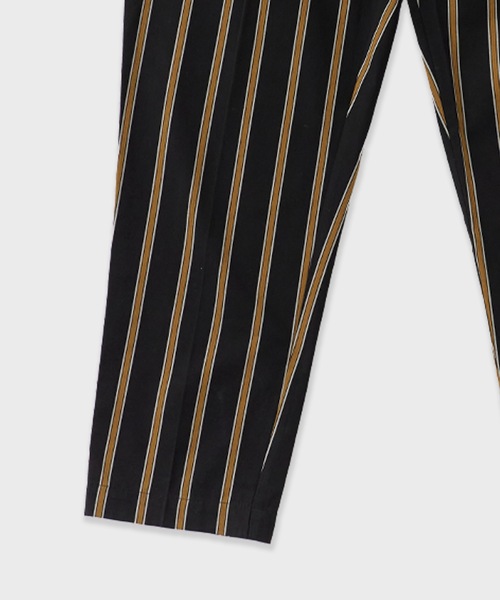 superNova.(スーパーノヴァ)の「superNova./スーパーノヴァ Utility trouser-Tencel stripe トラウザー 夏服(その他パンツ・メンズ・ブラック・S)」の10枚目の写真