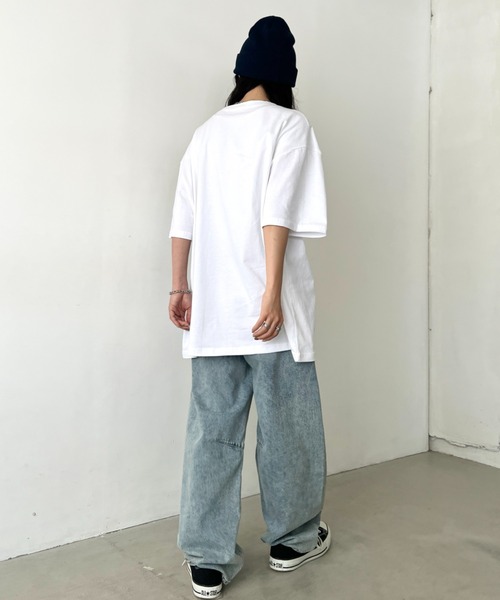GRAVER OF ANAHEIM(グレイバーオブアナハイム)の「【日本未発売】GRAVER(グレーバー)/実写プリント ベア スマイル 半袖 Tシャツ/Big Cloud Bear Smile Short Sleeve T-shirt(Tシャツ/カットソー・レディース・ブラック/ホワイト/ネイビー・M/L/XL)」の7枚目の写真
