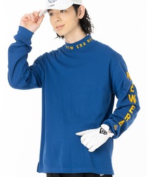 ニューエラゴルフ ミドルネック 長袖Tシャツ ロンT