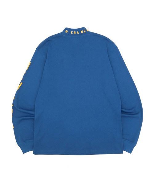 NEW ERA（ニューエラ）の「ニューエラゴルフ ミドルネック 長袖Tシャツ ロンT（ポロシャツ・メンズ・ブラック/ブルー/ホワイト・XXL/XL/L/M/S）」の14枚目の写真
