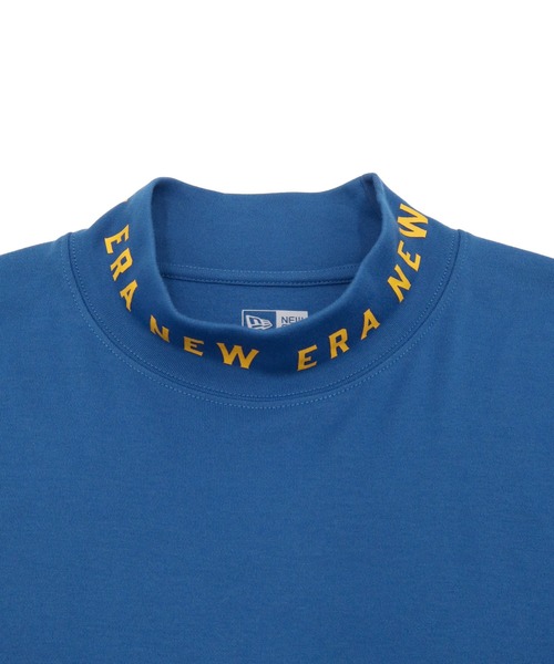 NEW ERA（ニューエラ）の「ニューエラゴルフ ミドルネック 長袖Tシャツ ロンT（ポロシャツ・メンズ・ブラック/ブルー/ホワイト・XXL/XL/L/M/S）」の8枚目の写真