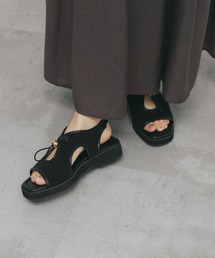 KBF | カットデザインフラットサンダル(サンダル)