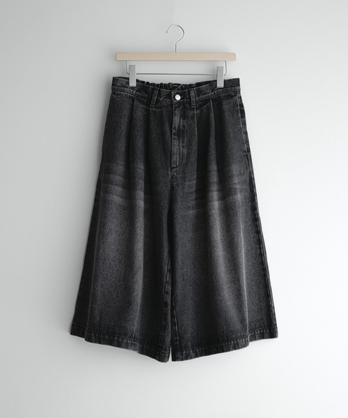 remer（リメール）の「loose cropped denim PT / ルーズクロップドデニムパンツ（デニムパンツ・メンズ・ブラック/ブルー系その他・X-SMALL/SMALL/MEDIUM/LARGE）」の3枚目の写真