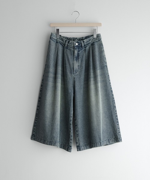 remer（リメール）の「loose cropped denim PT / ルーズクロップドデニムパンツ（デニムパンツ・メンズ・ブラック/ブルー系その他・X-SMALL/SMALL/MEDIUM/LARGE）」の6枚目の写真