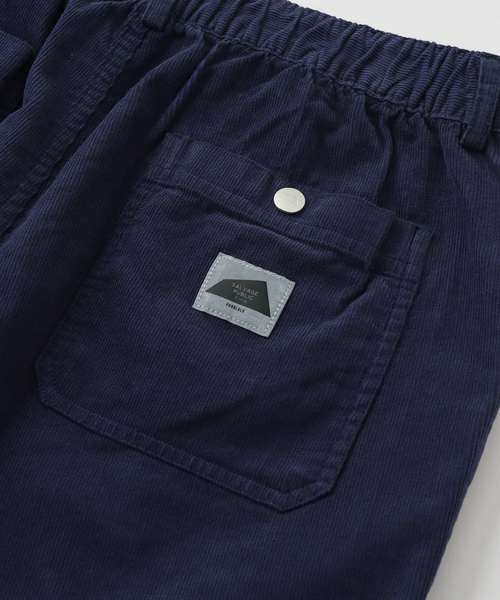SALVAGE PUBLIC(サルベージパブリック)の「SVPC KOLEPA Uka Corduroy Shorts(その他パンツ・メンズ・グレー/ネイビー・MEDIUM/LARGE)」の5枚目の写真