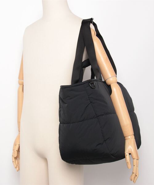 新品未使用　アディダス　adidas 黒 ナイロン トートバッグ　ゴルフ キルティング ビッグバッグ【adidas Golf/アディダスゴルフ