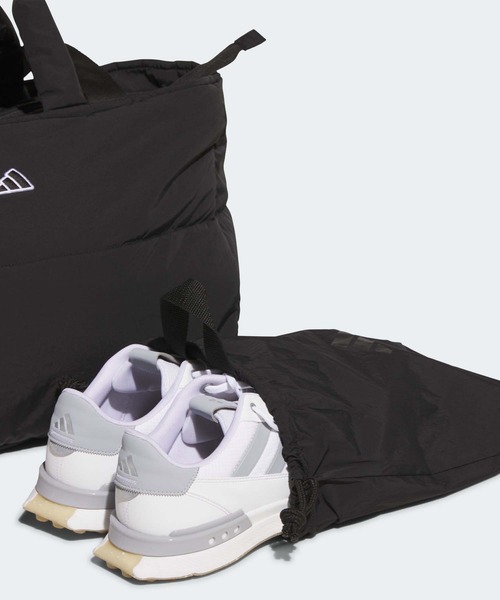 adidas(アディダス)の「キルティング ビッグバッグ【adidas Golf/アディダスゴルフ】(ハンドバッグ・レディース・ブラウン/ブラック・FREE)」の10枚目の写真