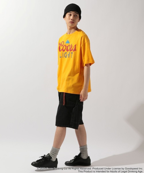 niko and...(ニコアンド)の「【COOR LIGHTS / MILLER LITE】コラボプリントTシャツ(Tシャツ/カットソー・メンズ・グレー/イエロー/ネイビー/ホワイト・MEDIUM/LARGE)」の18枚目の写真