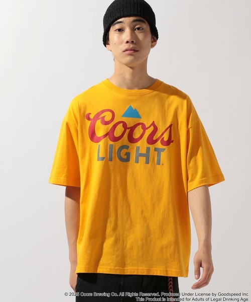niko and...(ニコアンド)の「【COOR LIGHTS / MILLER LITE】コラボプリントTシャツ(Tシャツ/カットソー・メンズ・グレー/イエロー/ネイビー/ホワイト・MEDIUM/LARGE)」の19枚目の写真