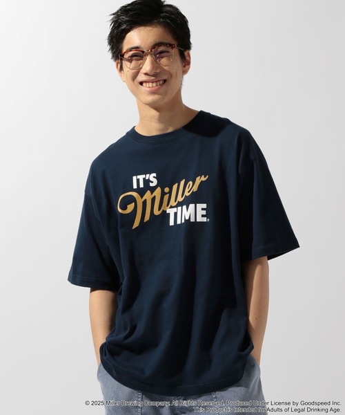 niko and...(ニコアンド)の「【COOR LIGHTS / MILLER LITE】コラボプリントTシャツ(Tシャツ/カットソー・メンズ・グレー/イエロー/ネイビー/ホワイト・MEDIUM/LARGE)」の13枚目の写真