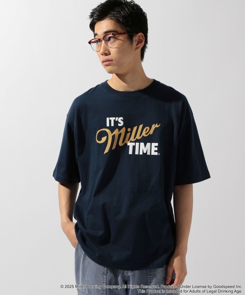 niko and...(ニコアンド)の「【COOR LIGHTS / MILLER LITE】コラボプリントTシャツ(Tシャツ/カットソー・メンズ・グレー/イエロー/ネイビー/ホワイト・MEDIUM/LARGE)」の14枚目の写真