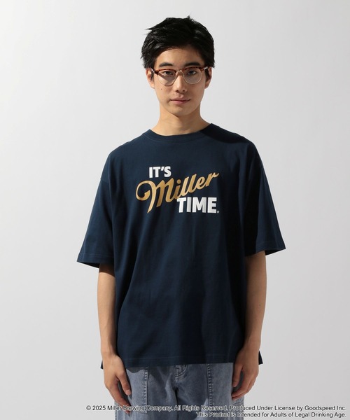 niko and...(ニコアンド)の「【COOR LIGHTS / MILLER LITE】コラボプリントTシャツ(Tシャツ/カットソー・メンズ・グレー/イエロー/ネイビー/ホワイト・MEDIUM/LARGE)」の16枚目の写真