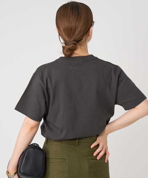 IENA（イエナ）の「LIFE PICTURE COLLECTION　PHOTO Tシャツ（Tシャツ/カットソー・レディース・チャコールグレー/ホワイト・FREE）」の8枚目の写真