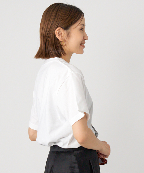 IENA（イエナ）の「LIFE PICTURE COLLECTION　PHOTO Tシャツ（Tシャツ/カットソー・レディース・チャコールグレー/ホワイト・FREE）」の18枚目の写真