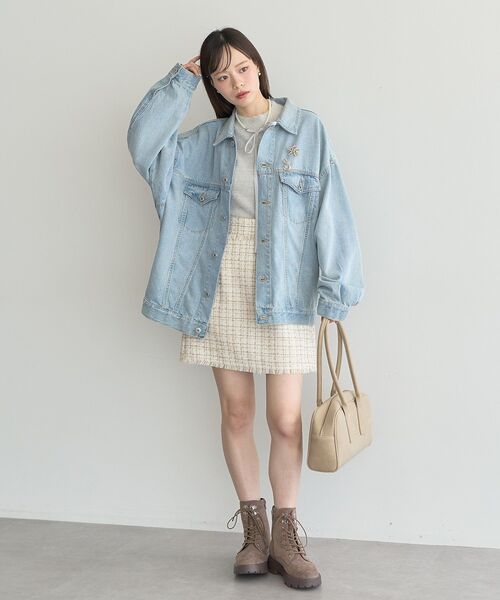 ORiental TRaffic（オリエンタルトラフィック）の「ORiental TRaffic マウンテンブーツ（ブーツ・レディース・ブラウン/ブラック・LL/M/L/S）」の5枚目の写真