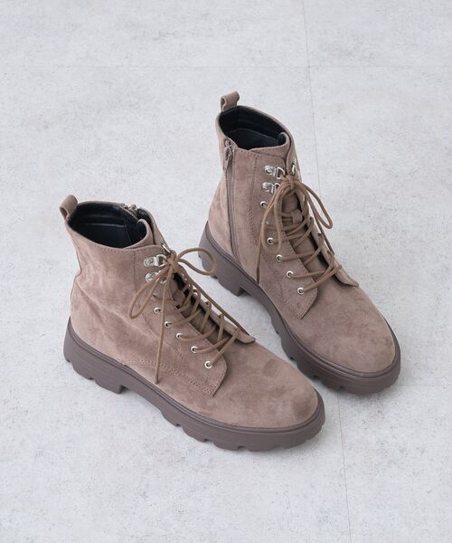 ORiental TRaffic（オリエンタルトラフィック）の「ORiental TRaffic マウンテンブーツ（ブーツ・レディース・ブラウン/ブラック・LL/M/L/S）」の11枚目の写真