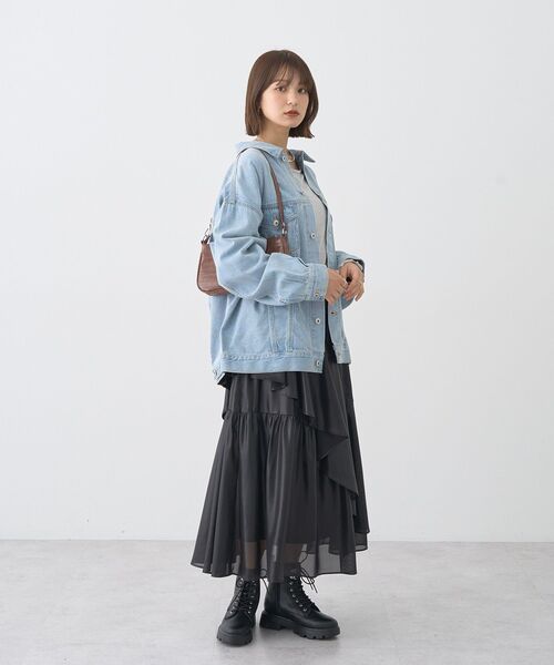 ORiental TRaffic（オリエンタルトラフィック）の「ORiental TRaffic マウンテンブーツ（ブーツ・レディース・ブラウン/ブラック・LL/M/L/S）」の16枚目の写真