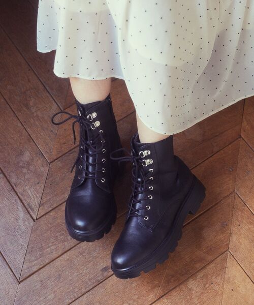 ORiental TRaffic（オリエンタルトラフィック）の「ORiental TRaffic マウンテンブーツ（ブーツ・レディース・ブラウン/ブラック・LL/M/L/S）」の21枚目の写真