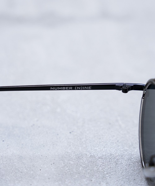 NUMBER (N)INE（ナンバーナイン）の「【NUMBER(N)INE/ナンバーナイン】ROUND METAL FRAME SUNGLASSES / アイウェア / サングラス / UVカット（サングラス・メンズ・グレー/ブラック/スモークピンク・FREE）」の4枚目の写真