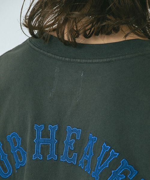 ROSE BUD(ローズバッド)の「(GENE HEAVENS)EMBROIDERY BIG TEE(Tシャツ/カットソー・レディース・ホワイト/チャコール・ONE SIZE)」の15枚目の写真