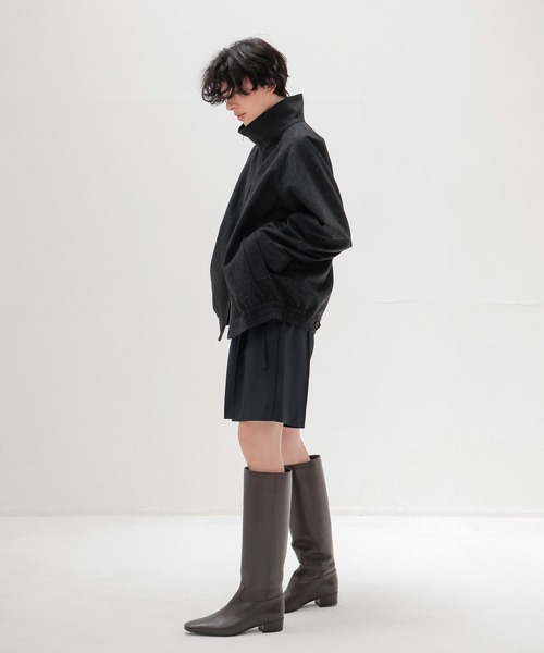 DRESSLAVE(ドレスレイブ)の「suiting short pants(スーチングショートパンツ)(その他パンツ・レディース・ブラウン/ネイビー・38/36)」の8枚目の写真