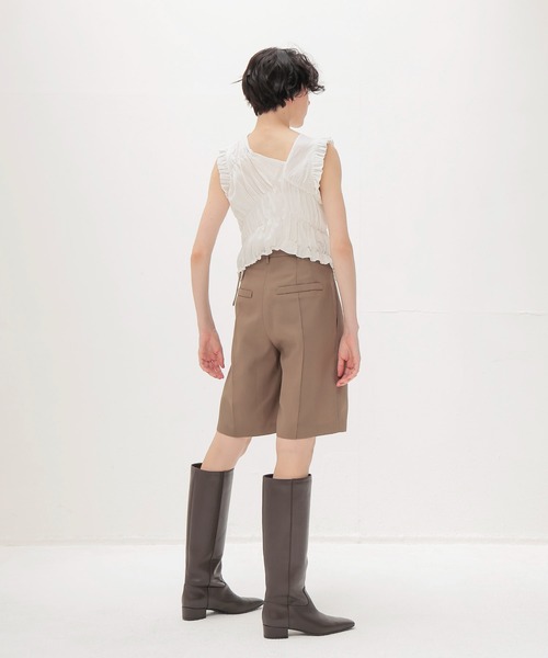 DRESSLAVE(ドレスレイブ)の「suiting short pants(スーチングショートパンツ)(その他パンツ・レディース・ブラウン/ネイビー・38/36)」の16枚目の写真