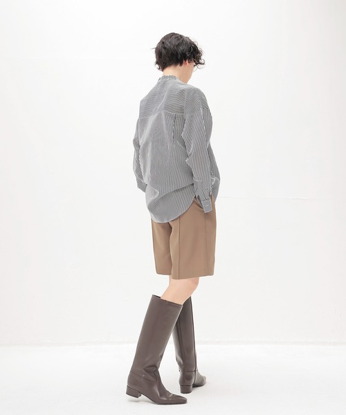 DRESSLAVE(ドレスレイブ)の「suiting short pants(スーチングショートパンツ)(その他パンツ・レディース・ブラウン/ネイビー・38/36)」の20枚目の写真