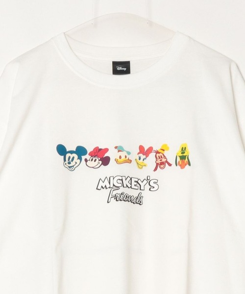 Disney(ディズニー)の「Disney /ディズニー illustrationTシャツ”Micky Friends”(Tシャツ/カットソー・メンズ・B/C/D/A・MEDIUM/LARGE/X-LARGE)」の2枚目の写真