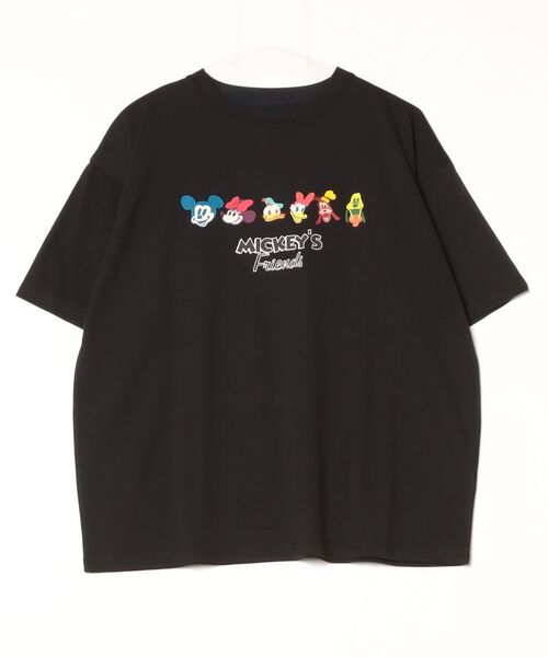 Disney(ディズニー)の「Disney /ディズニー illustrationTシャツ”Micky Friends”(Tシャツ/カットソー・メンズ・B/C/D/A・MEDIUM/LARGE/X-LARGE)」の12枚目の写真