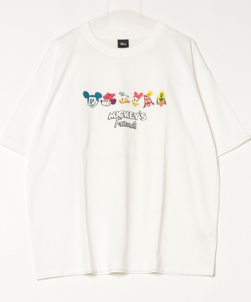 Disney(ディズニー)の「Disney /ディズニー illustrationTシャツ”Micky Friends”(Tシャツ/カットソー・メンズ・B/C/D/A・MEDIUM/LARGE/X-LARGE)」の11枚目の写真