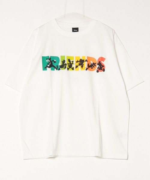 Disney(ディズニー)の「Disney /ディズニー illustrationTシャツ”Micky Friends”(Tシャツ/カットソー・メンズ・B/C/D/A・MEDIUM/LARGE/X-LARGE)」の8枚目の写真