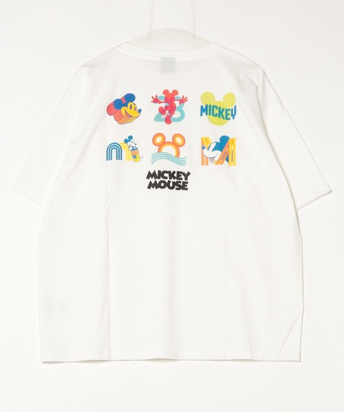 Disney(ディズニー)の「Disney /ディズニー illustrationTシャツ”Micky Friends”(Tシャツ/カットソー・メンズ・B/C/D/A・MEDIUM/LARGE/X-LARGE)」の9枚目の写真