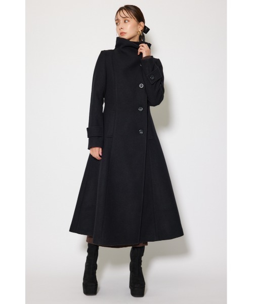 25オーバーネックシンデレララインコート 秋服 冬服（ステンカラー