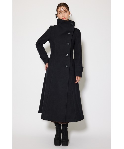 25オーバーネックシンデレララインコート 秋服 冬服（ステンカラー